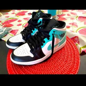 Basically brand new , worn a couple of times. In great condition.